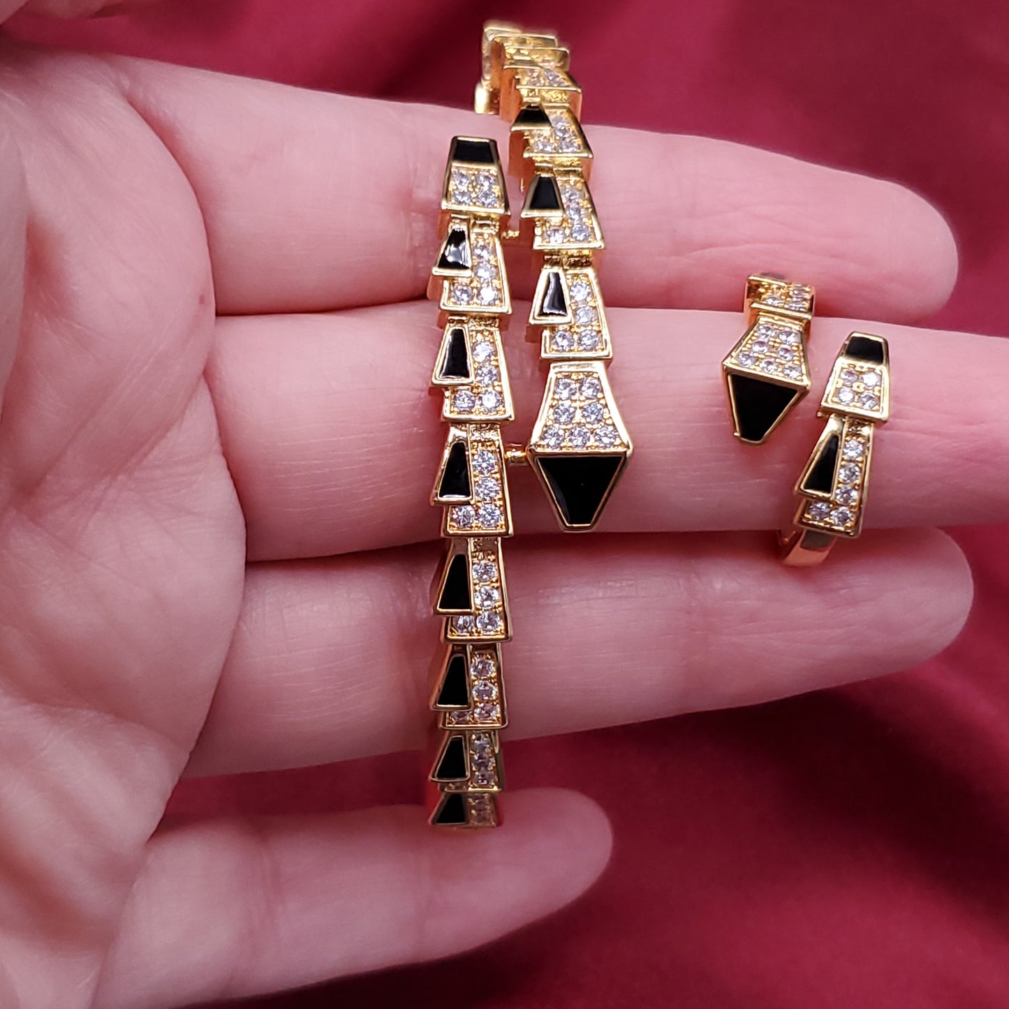 Snake Bangle Set