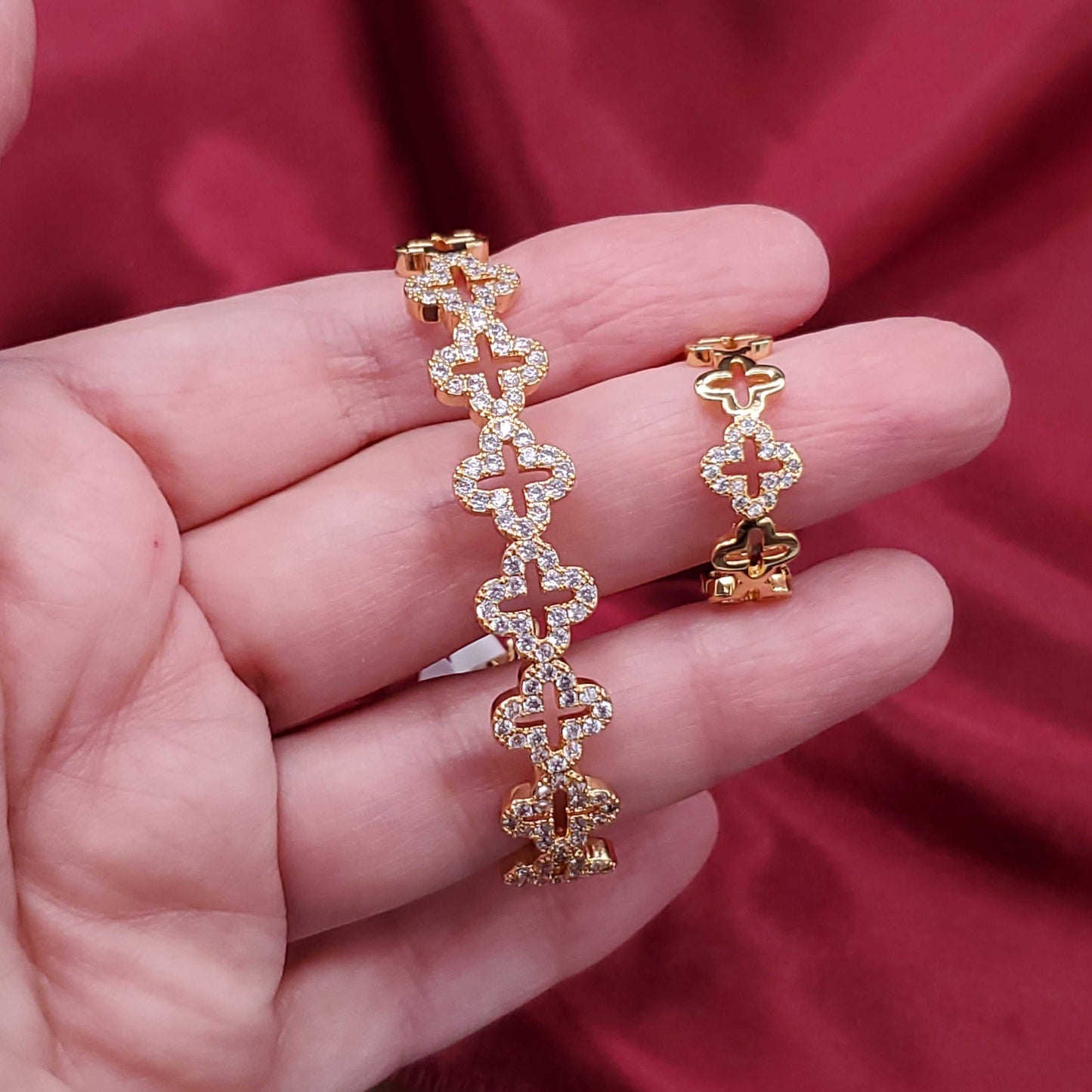 Van*cleef Bangle Set