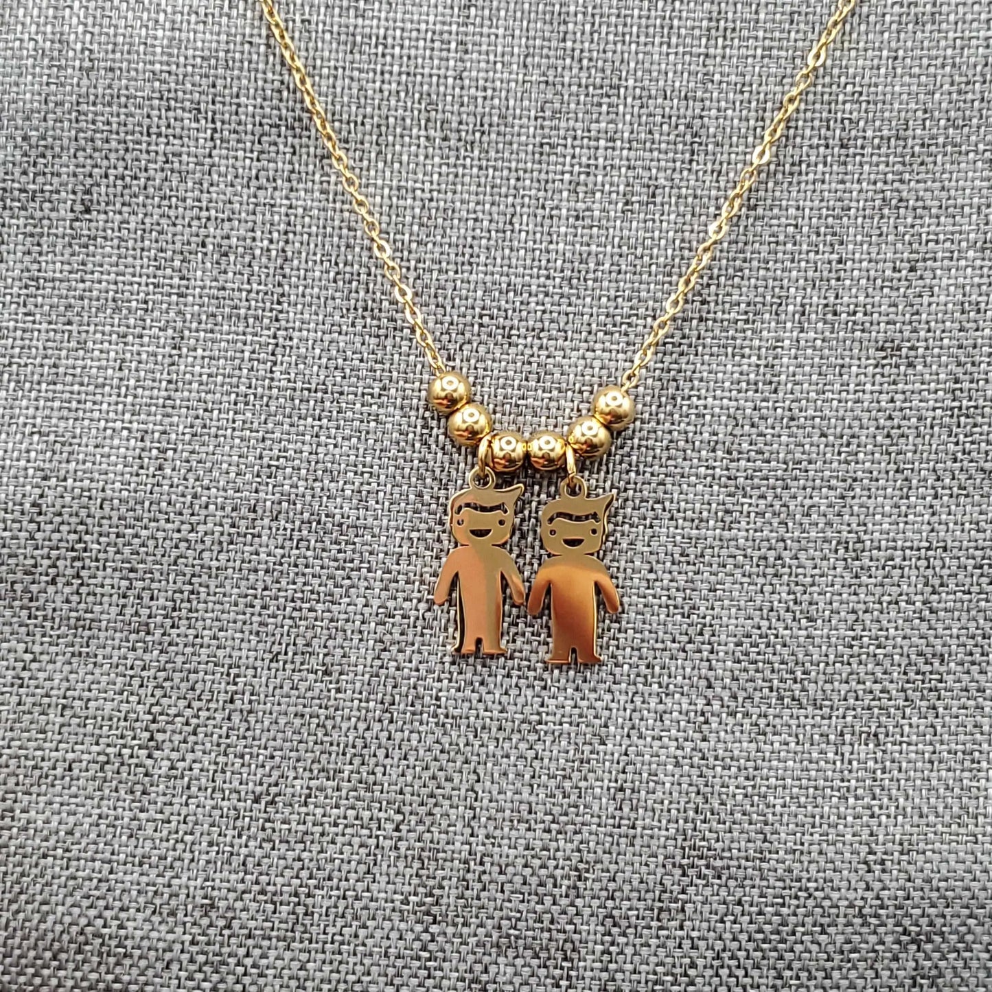 Boy & Girl Necklace