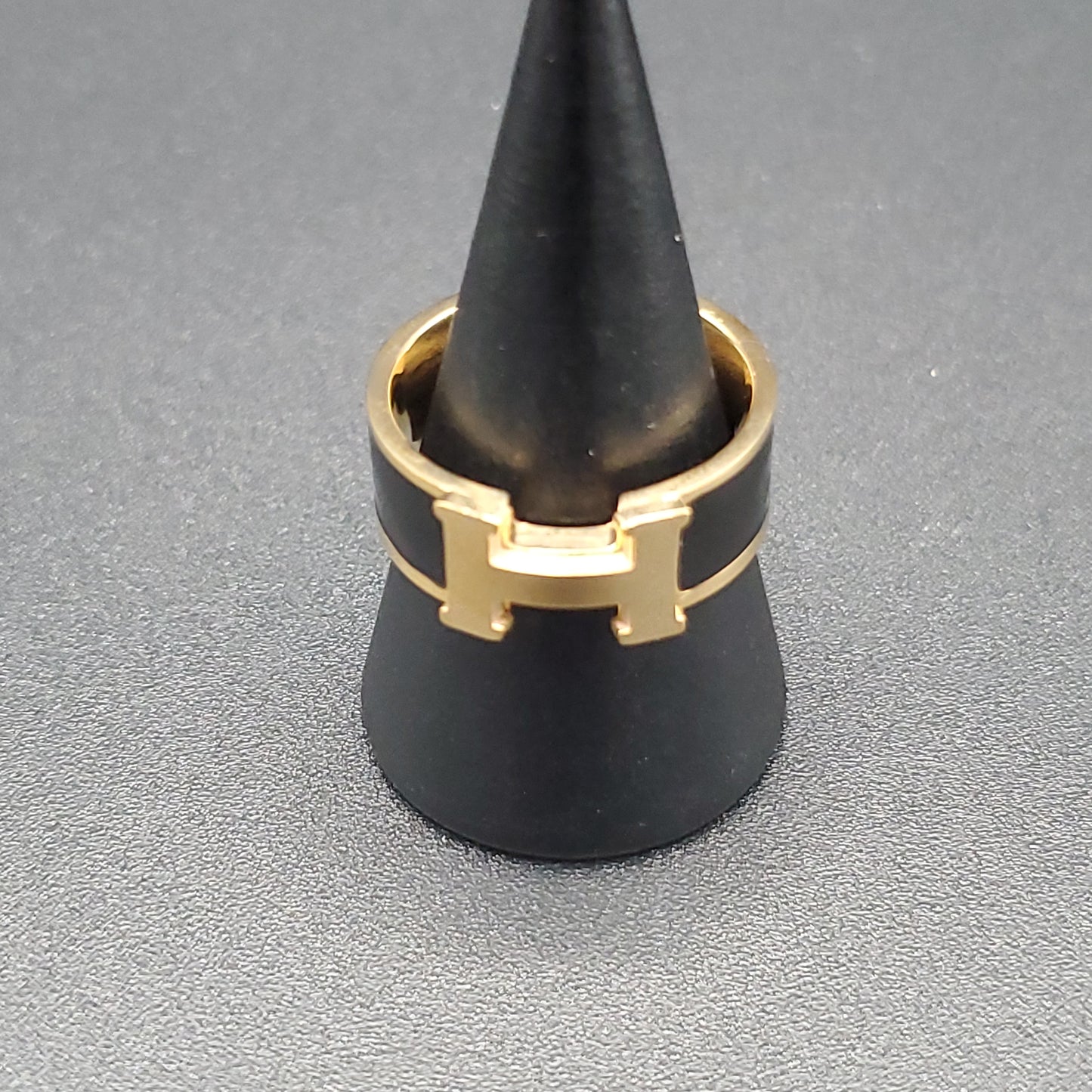Stainless Steel He*rmes Ring
