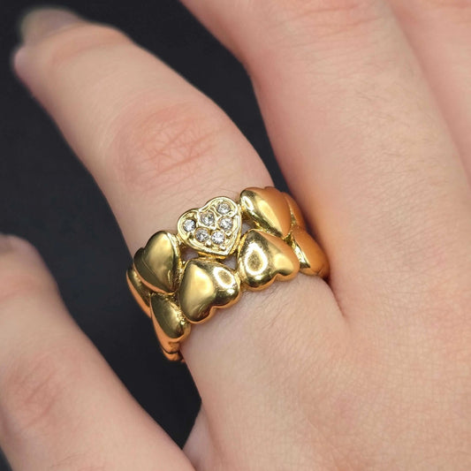 Hearts Ring