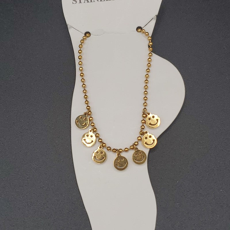 Happy Face Anklet - Siwar Gallery