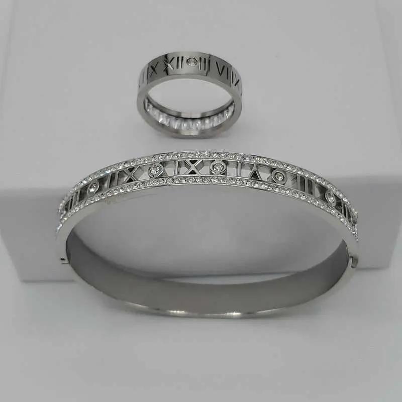 Latin number Bangle Set