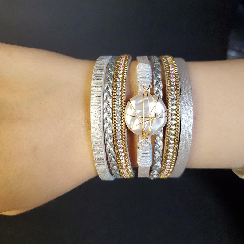 Leather Bracelet - Siwar Gallery