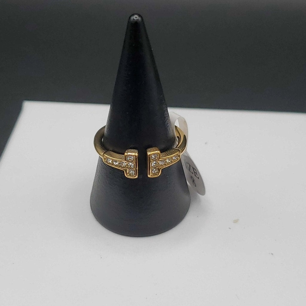 Minimalist Signature Stones Ring | 18K Gold Plated Siwar Gallery