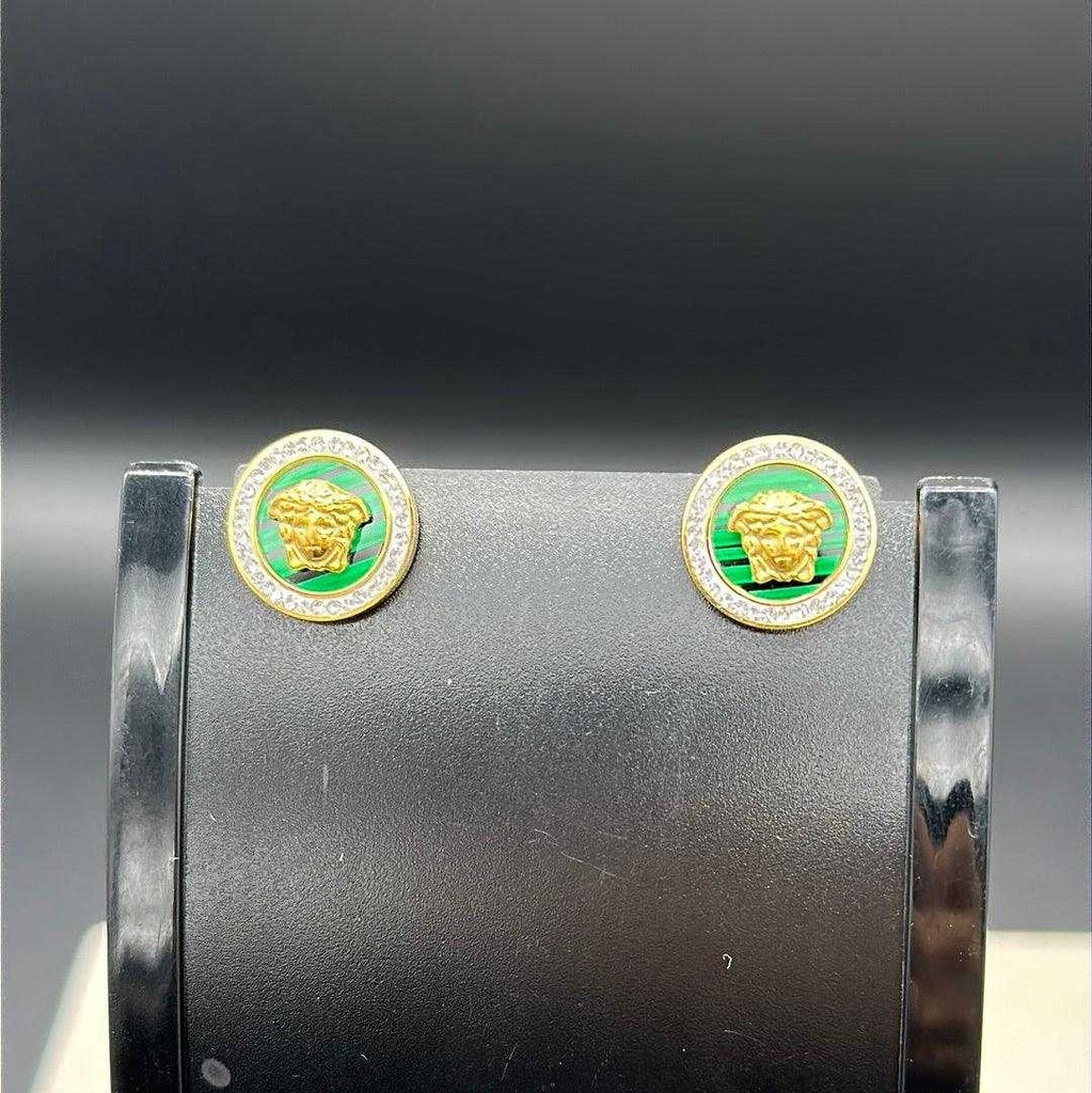 Modern Greek Key Earring | 18K Gold Plated Siwar Gallery