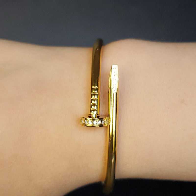 Stones Nail Bangle