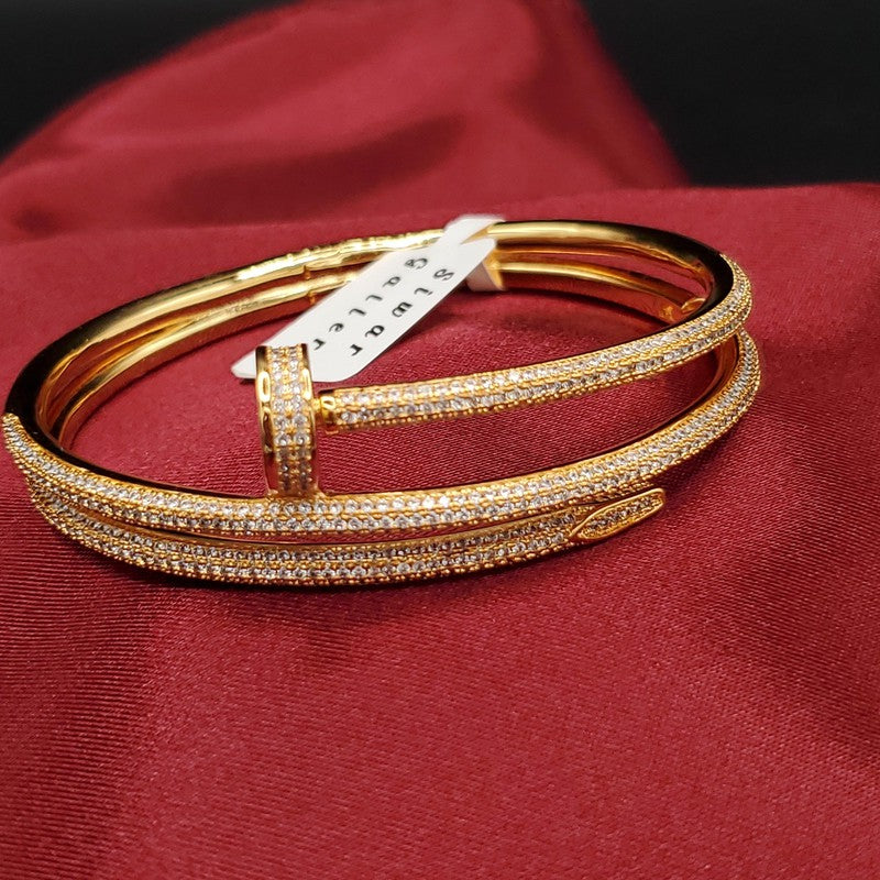 A nail C*artier Bangle - Siwar Gallery
