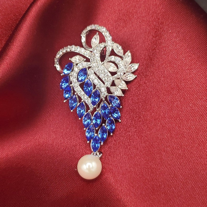 Rhinestones Flower Brooch - Siwar Gallery