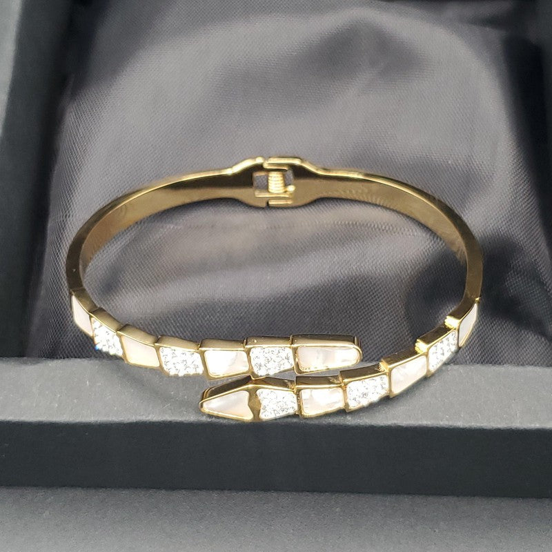 Snake Bangle - Siwar Gallery