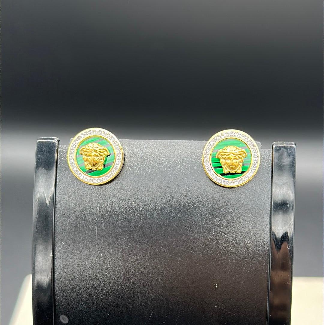V*ersace style Earring - Siwar Gallery