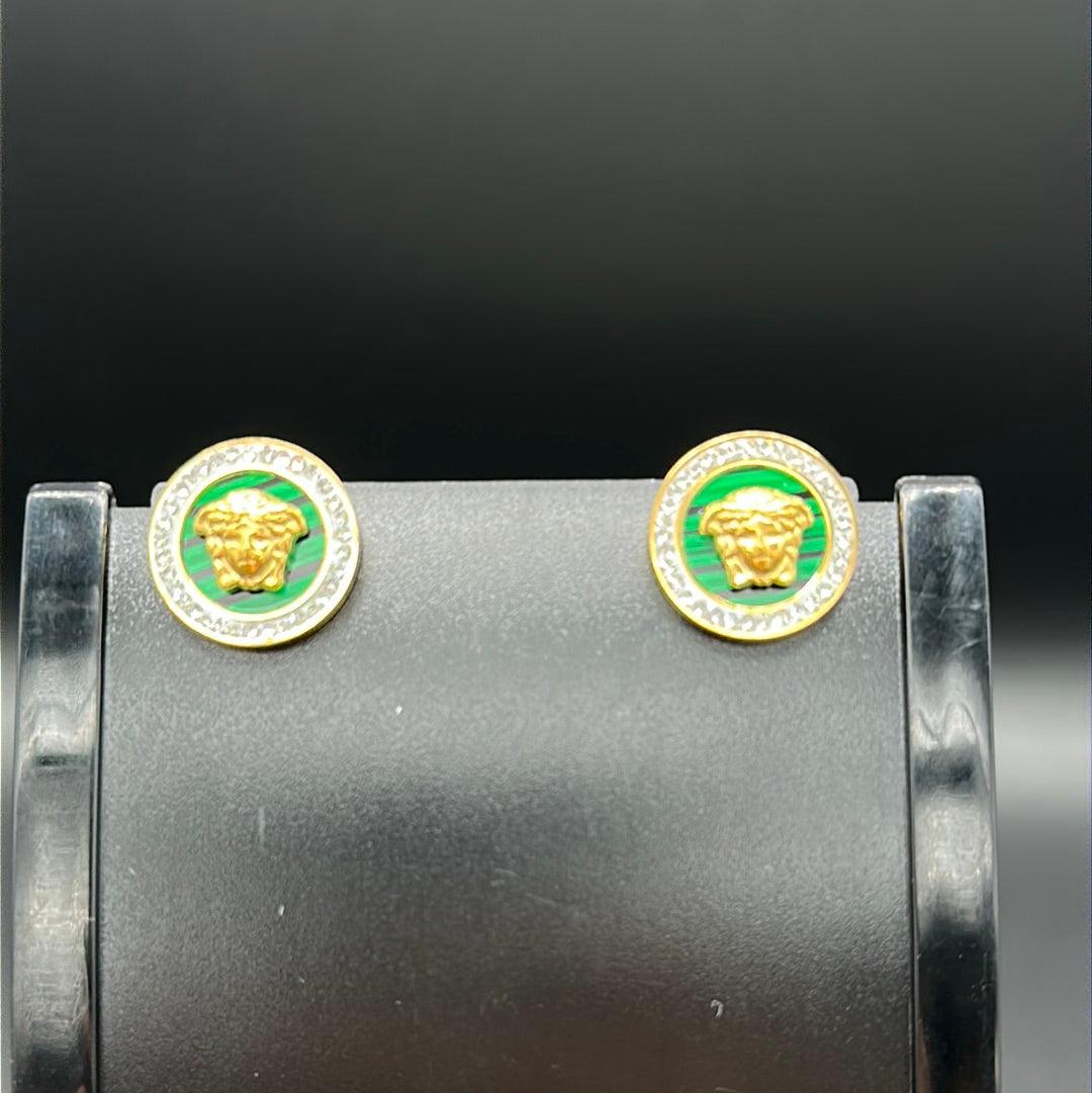 V*ersace style Earring - Siwar Gallery
