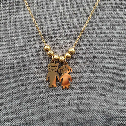 Boy & Girl Necklace