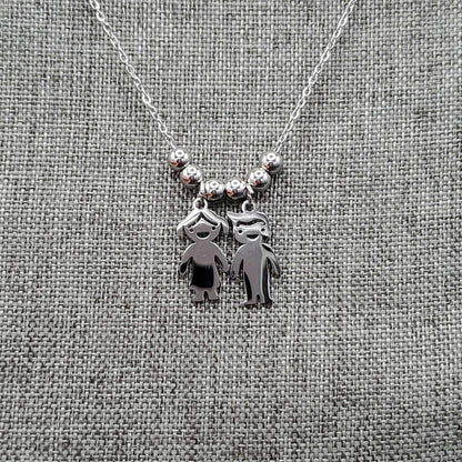 Boy & Girl Necklace