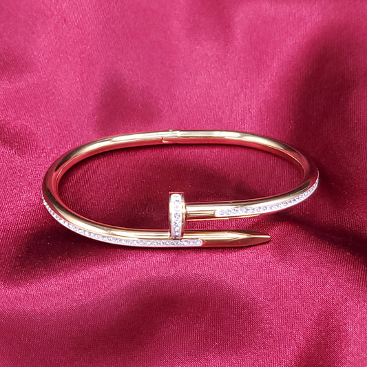 Full Stone Nail Bangle