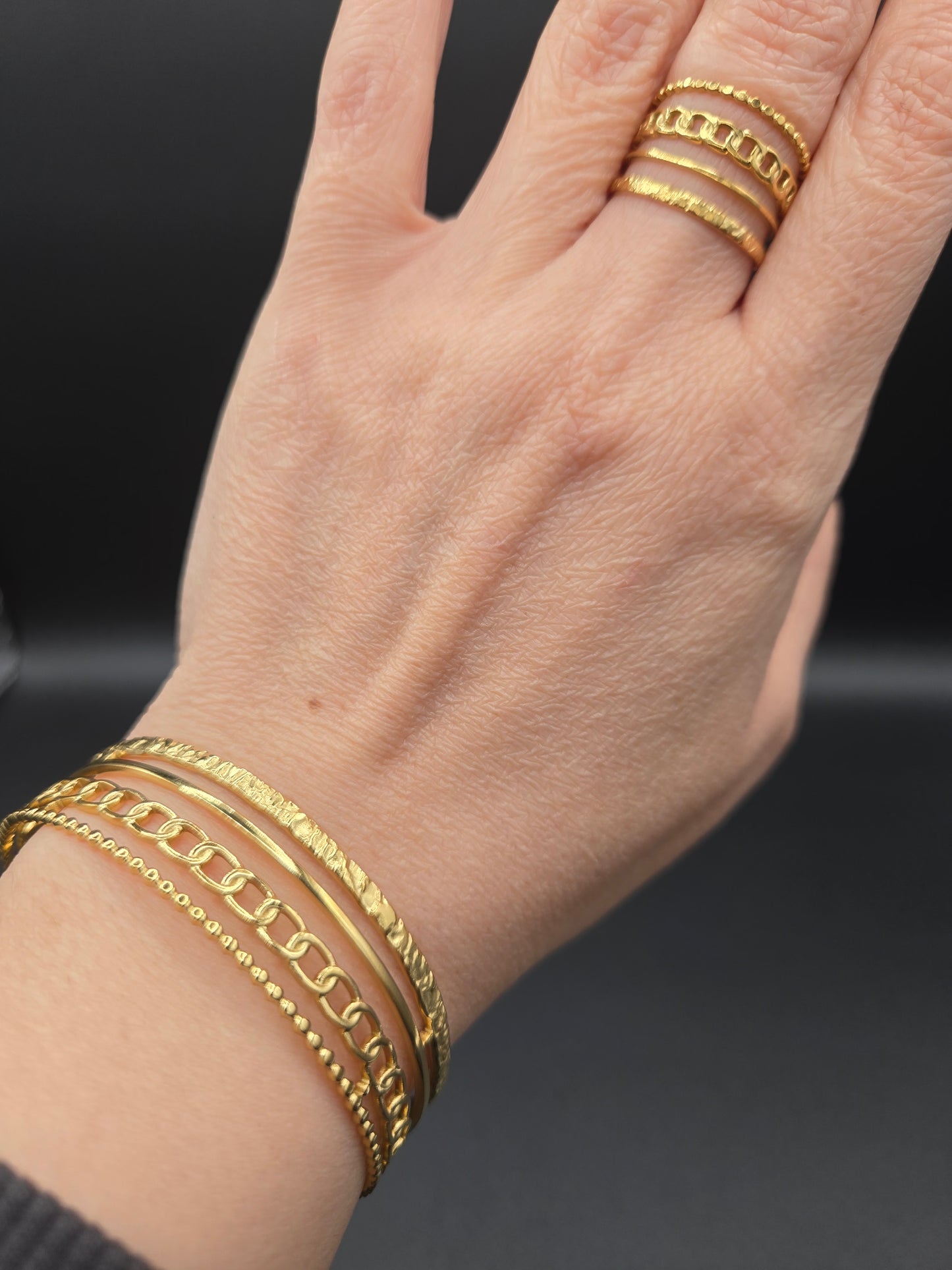 Chain cuff set
