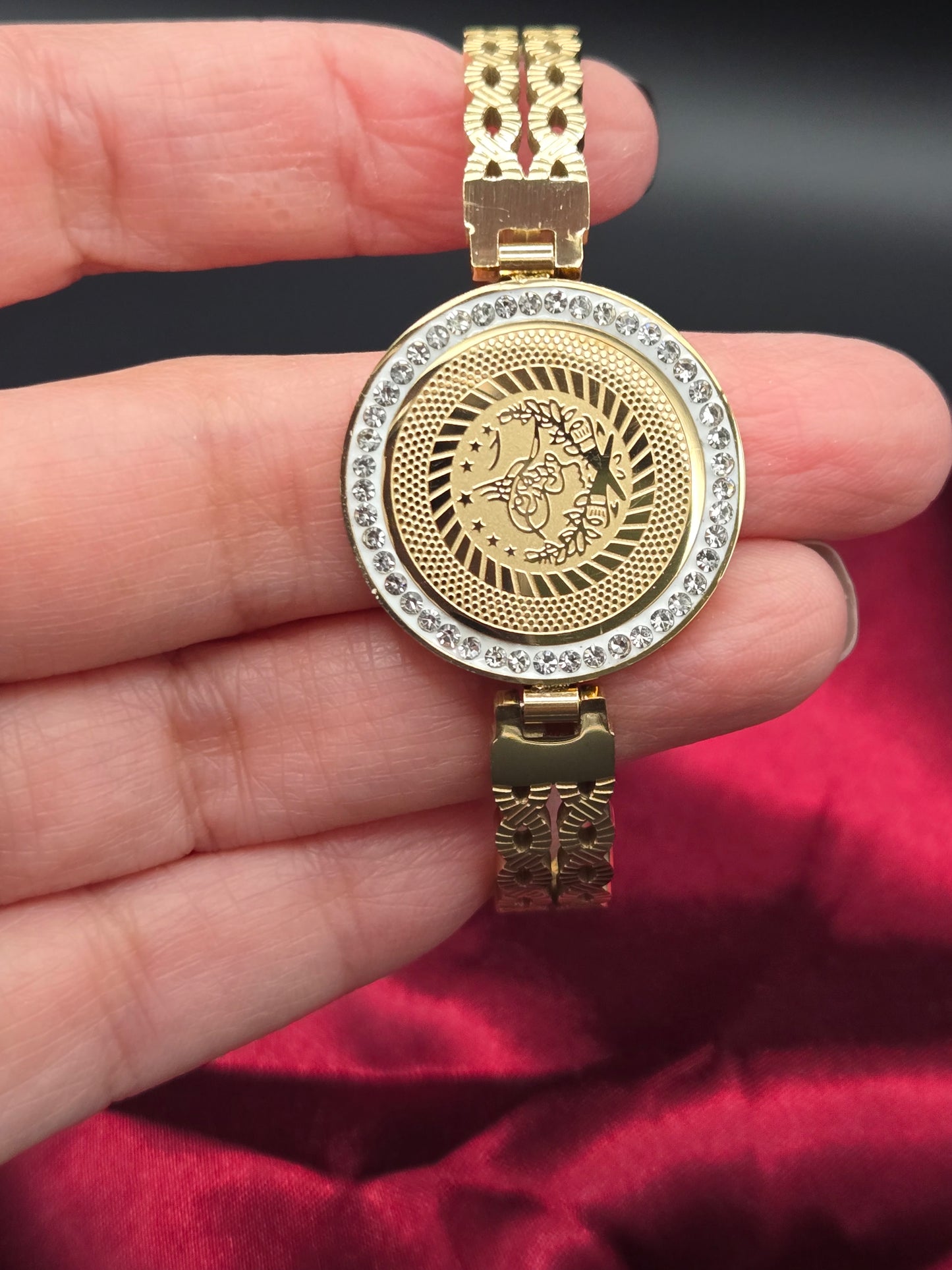Lira coin Bangle
