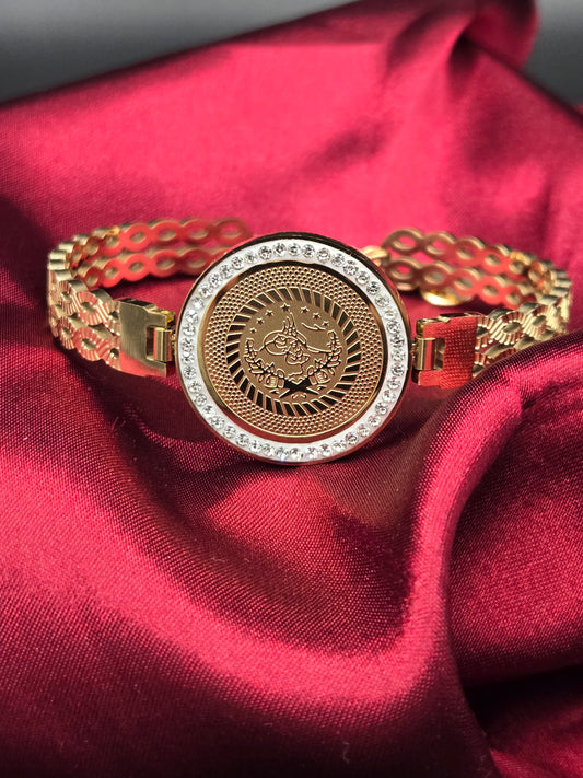 Lira coin Bangle