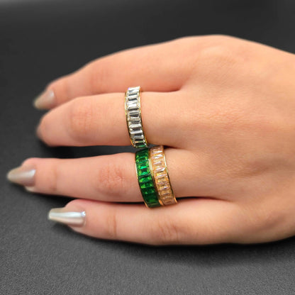 Colorfull wedding ring