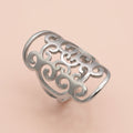 Filigree Scroll Statement Ring