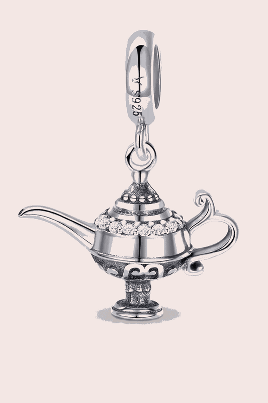 Modern Aladdin's Lamp Charm | 18K Gold Plated