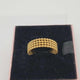 Multi-Row Beaded Band Ring | 18K Gold Plated