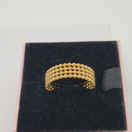 Stainless Steel Beads wedding Ring