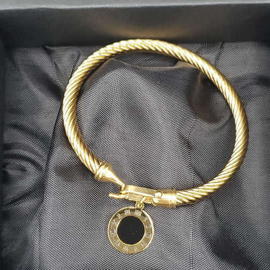 Black B*vlgari Bangle - Siwar Gallery
