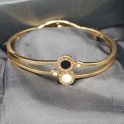 Black & White B*vlgari Bangle