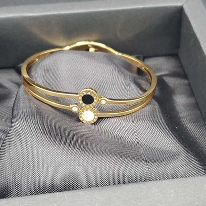 Black & White B*vlgari Bangle