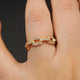 Chain Bangle & Ring Set | 21K Gold Plated