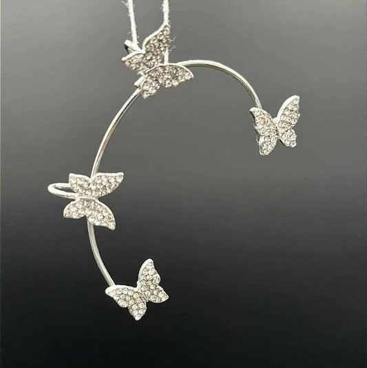 Classic Butterfly Earrings | 18K Gold Plated Siwar Gallery