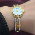 Floral Daisy Bracelet Watch