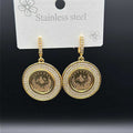 Classic Lira Coin Earrings
