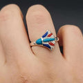 Egyptian Single Lotus Ring