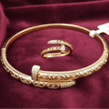 Nail Bracelet & Ring Set