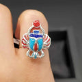 Pharaonic Scarab Ring