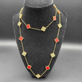 Pavé Clover Necklace