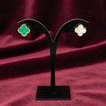 Clover Double Face Earrings