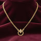 Clover Four Leaves Necklace | 21K Gold Plated