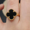 Clover Milgrain Ring