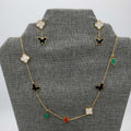 Colorful Butterfly Clover Set