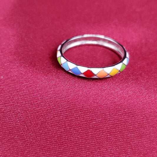 Colorful Ring - Siwar Gallery