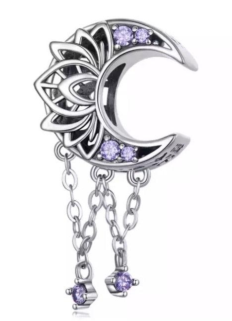 Crescent Moon Charm - Siwar Gallery