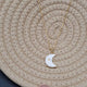 Crescent Moon Necklace | 18K Gold Plated