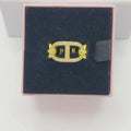 Link Halo Band Ring