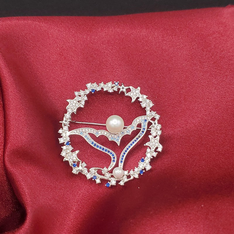 Dolphin Tail Brooch - Siwar Gallery