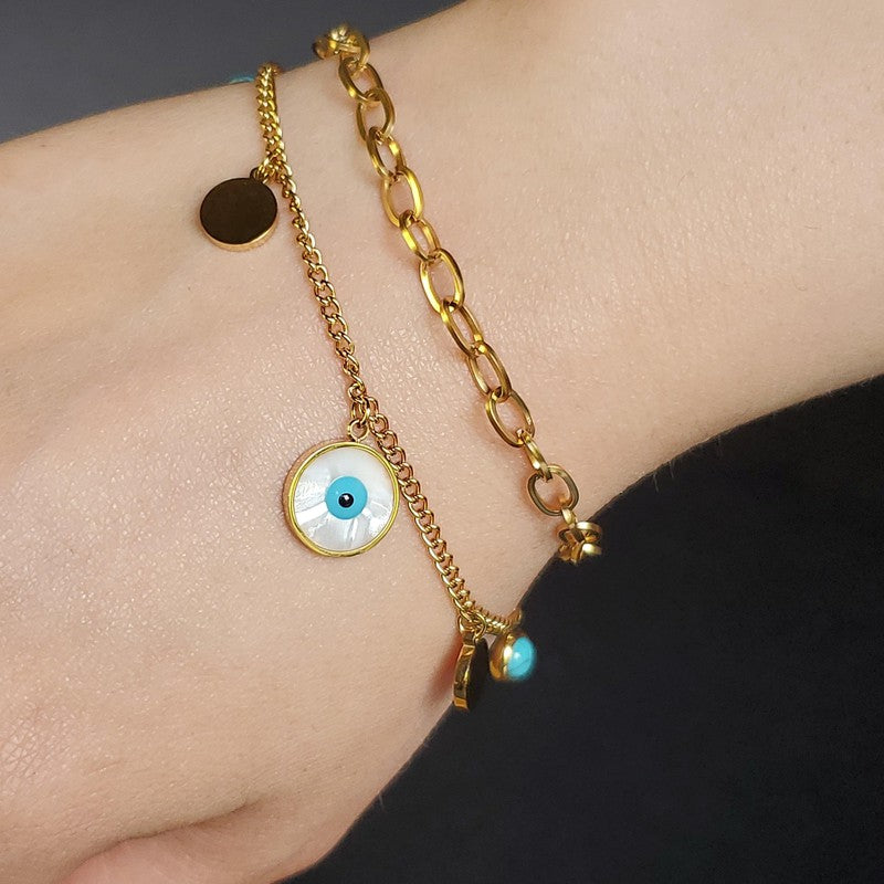 Evil eye Bracelet - Siwar Gallery