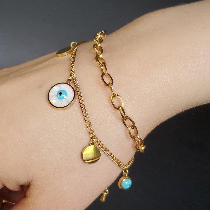 Evil eye Bracelet - Siwar Gallery