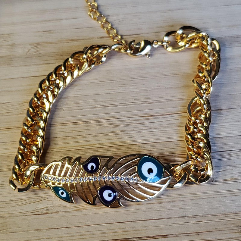 Feather Bracelet - Siwar Gallery